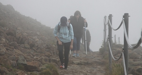 Msza św. na Śnieżce