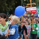 Powitanie 25. Pielgrzymki Diecezji Bielsko-Żywieckiej na Jasnej Górze - grupy hałcnowskie