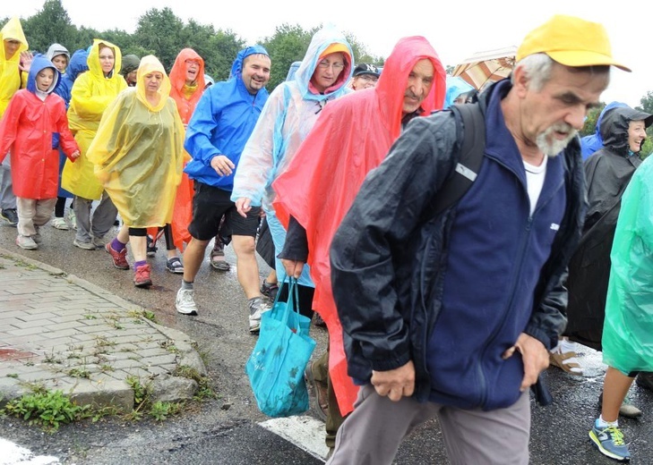 Przedostatni - deszczowy - dzień pielgrzymowania