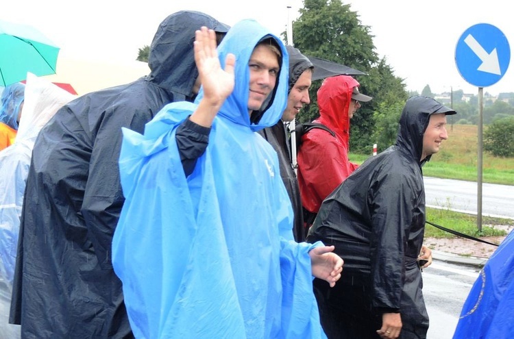 Przedostatni - deszczowy - dzień pielgrzymowania