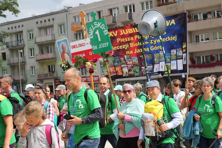 25. Piesza Pielgrzymka Diecezji Bielsko-Żywieckiej - już na Jasnej Górze