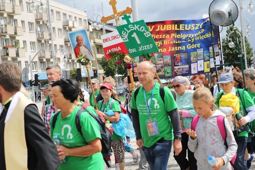 25. Piesza Pielgrzymka Diecezji Bielsko-Żywieckiej - już na Jasnej Górze