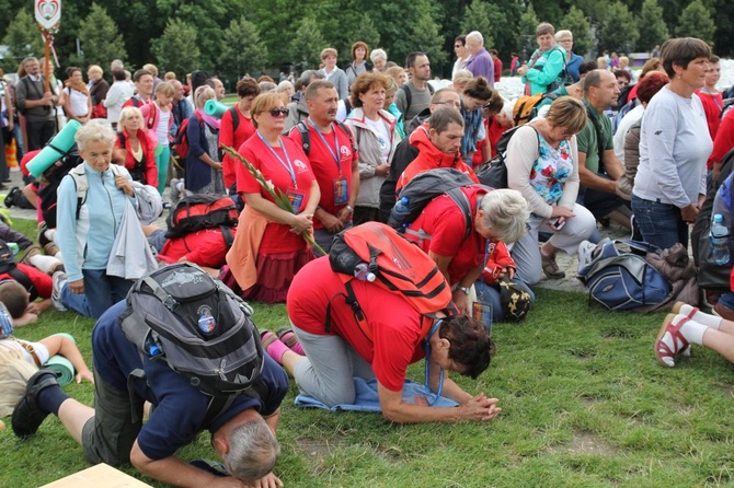 25. Piesza Pielgrzymka Diecezji Bielsko-Żywieckiej - już na Jasnej Górze