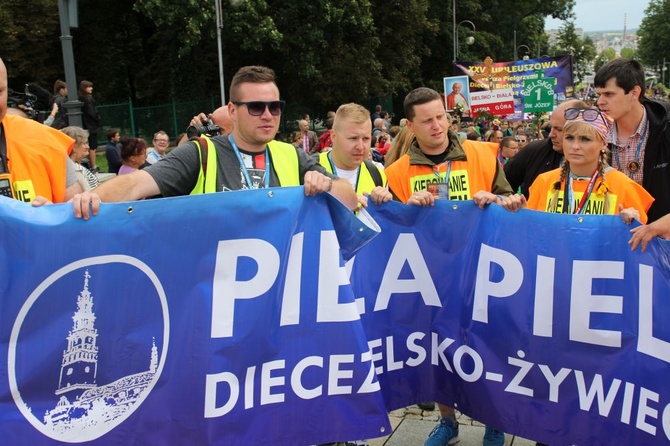 25. Piesza Pielgrzymka Diecezji Bielsko-Żywieckiej - już na Jasnej Górze