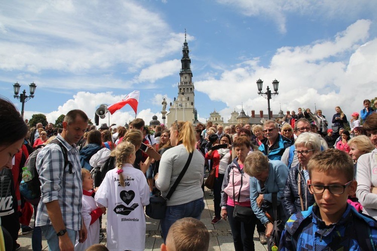 30. Piesza Pielgrzymka Andrychowska - już na Jasnej Górze