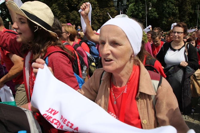 25. Piesza Pielgrzymka Cieszyńska - już na Jasnej Górze