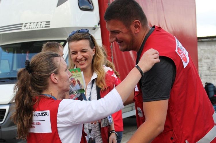 Maltańczycy na służbie 25. Jubileuszowej Pielgrzymki na Jasną Górę