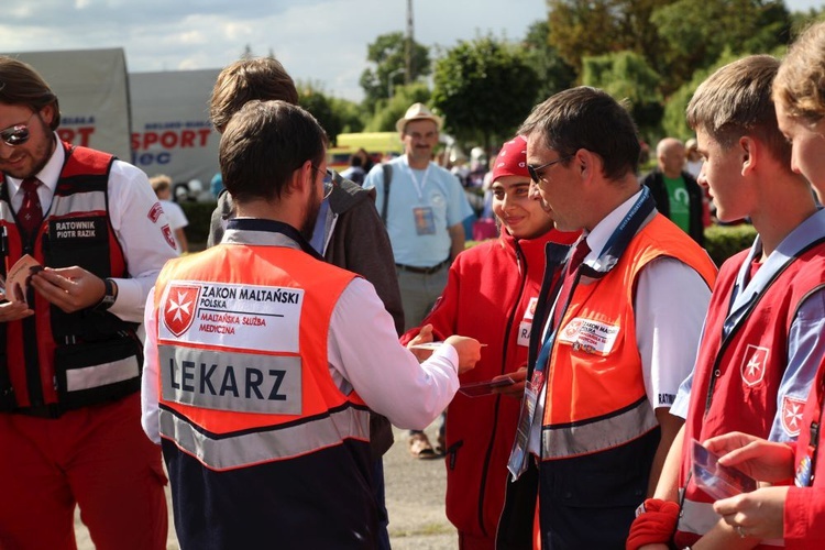 Maltańczycy na służbie 25. Jubileuszowej Pielgrzymki na Jasną Górę