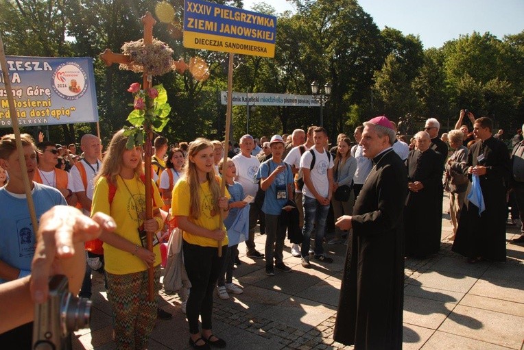 Pielgrzymi z Janowa w Częstochowie 