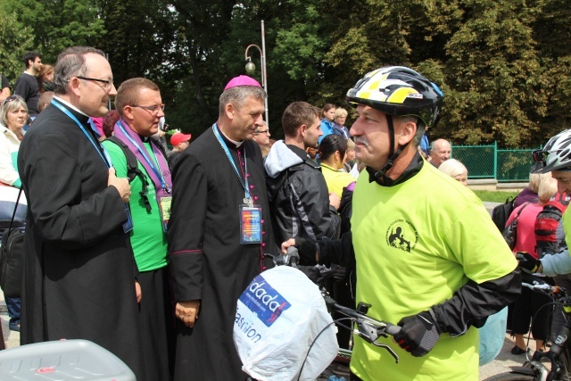 Powitanie 30. Pieszej Pielgrzymki Andrychowskiej na Jasnej Górze