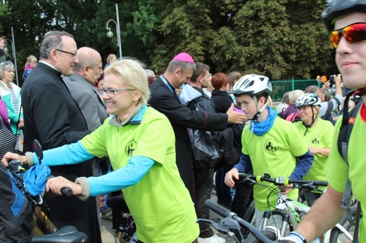 Powitanie 30. Pieszej Pielgrzymki Andrychowskiej na Jasnej Górze