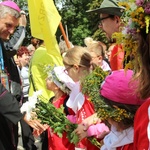 Powitanie 25. Pieszej Pielgrzymki Cieszyńskiej na Jasnej Górze