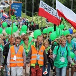 Powitanie 33. Pielgrzymki Oświęcimskiej na Jasnej Górze