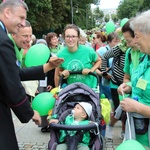 Powitanie 33. Pielgrzymki Oświęcimskiej na Jasnej Górze