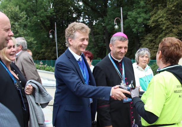 Powitanie 15. Pieszej Pielgrzymki Czechowickiej na Jasnej Górze