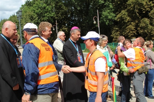 Powitanie 15. Pieszej Pielgrzymki Czechowickiej na Jasnej Górze