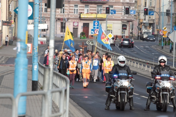 Początek pielgrzymki krzeszowskiej