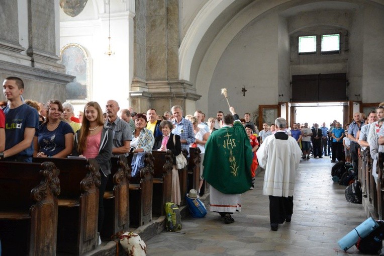 Pierwsza Eucharystia pielgrzymkowa