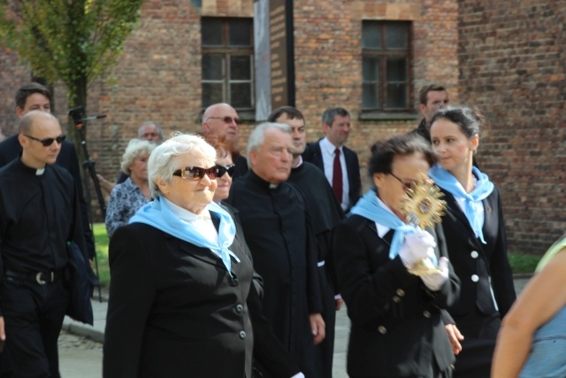 75. rocznica męczeńskiej śmierci św. Maksymiliana w KL Auschwitz