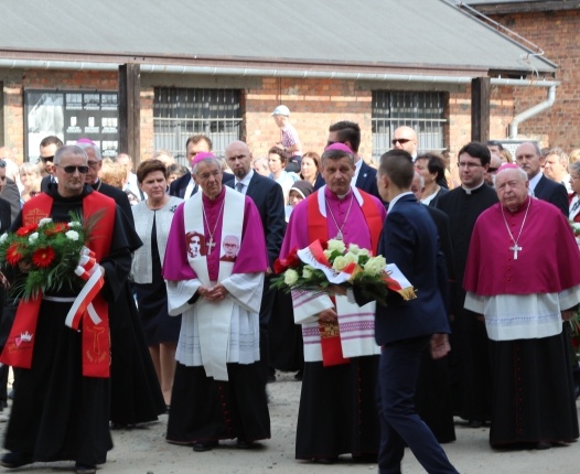 75. rocznica męczeńskiej śmierci św. Maksymiliana w KL Auschwitz