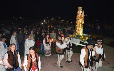 Nocne uroczystości odpustowe w Ludźmierzu