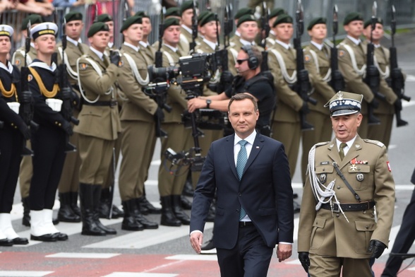 Prezydent podziękował żołnierzom