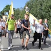 Pielgrzymi z Żychlina w drodze do Suserza