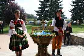 Wieniec dożynkowy parafii w Boczkach