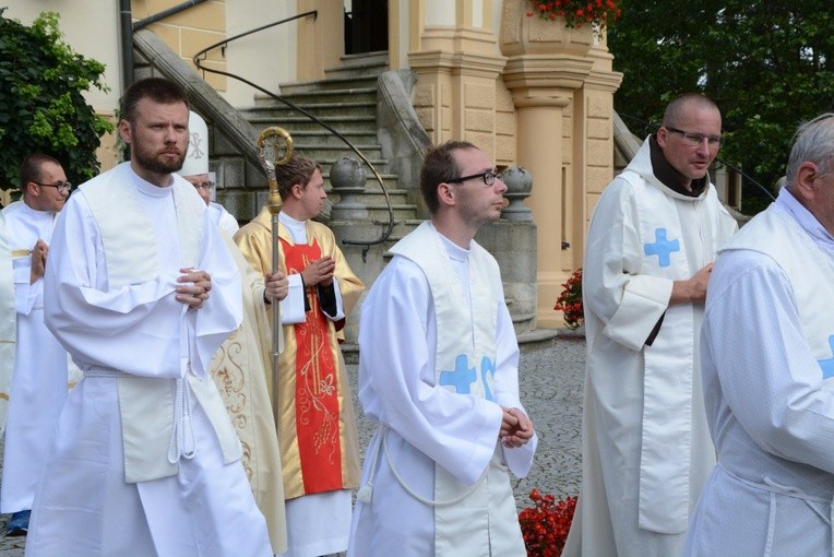 Pielgrzymkowa Eucharystia w Kamieniu Śl.