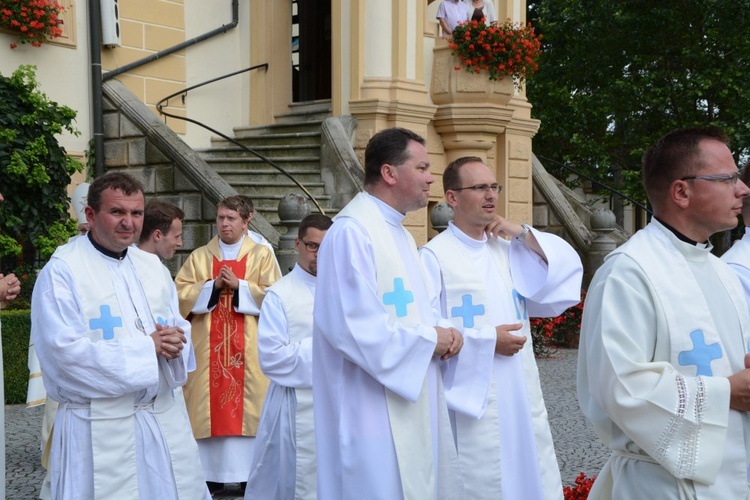 Pielgrzymkowa Eucharystia w Kamieniu Śl.