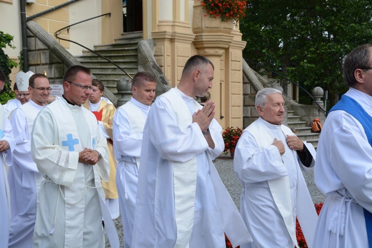 Pielgrzymkowa Eucharystia w Kamieniu Śl.