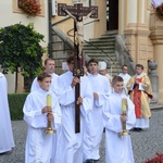 Pielgrzymkowa Eucharystia w Kamieniu Śl.