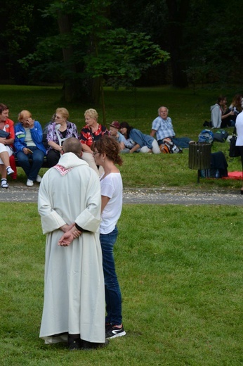 Pielgrzymkowa Eucharystia w Kamieniu Śl.