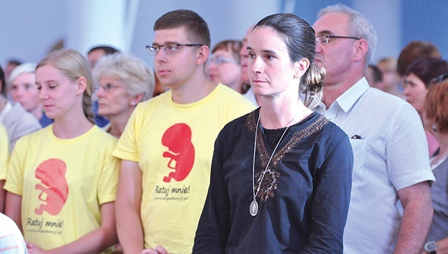 Na spotkaniu z Mary byli obecni działacze pro life.