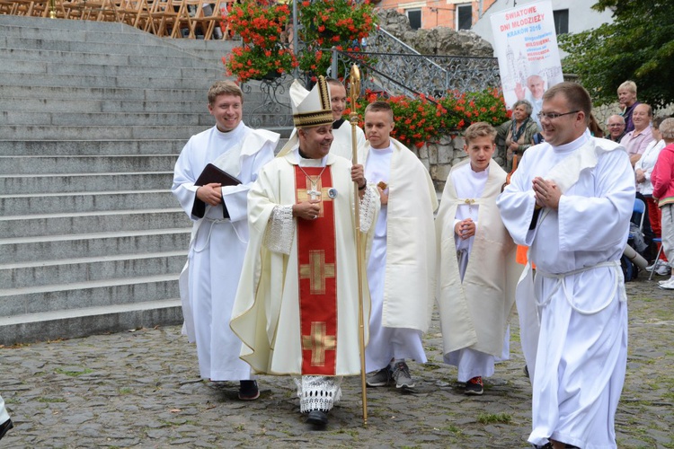 Pielgrzymkowa Eucharystia u św. Anny