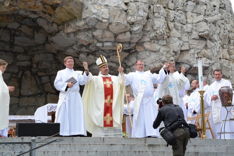 Pielgrzymkowa Eucharystia u św. Anny