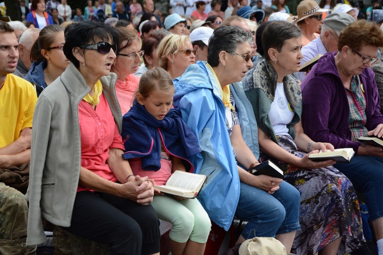 Pielgrzymkowa Eucharystia u św. Anny