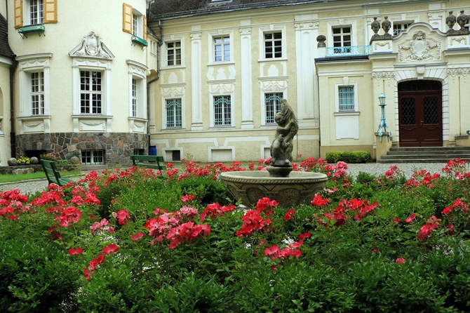 Spacer po Bagnie u salwatorianów