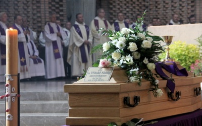 Pogrzeb o. Witolda Słabiga OP