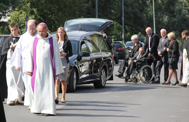 Pogrzeb o. Witolda Słabiga OP