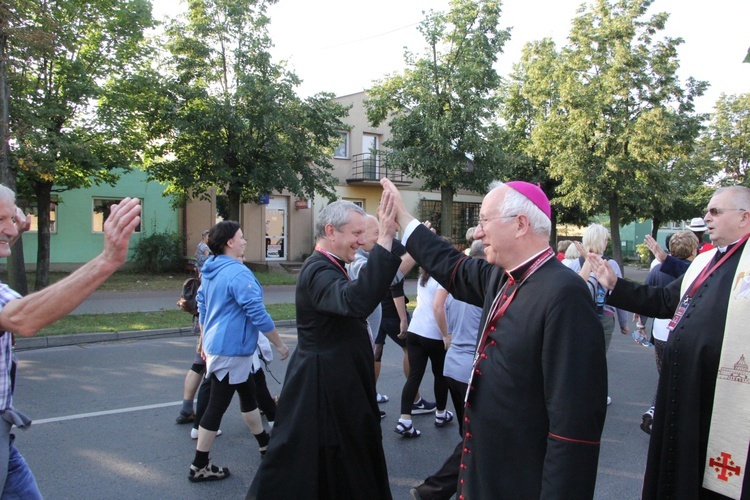 Wymarsz 30. Pieszej Pielgrzymki z Głowna na Jasną Górę