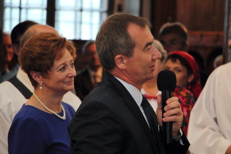 Dożynki w katedrze łowickiej