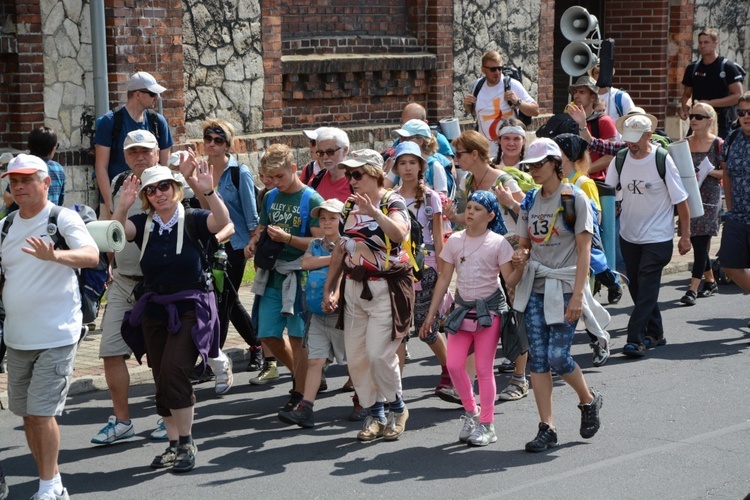 Pielgrzymi w gościnie w Strzelcach Opolskich