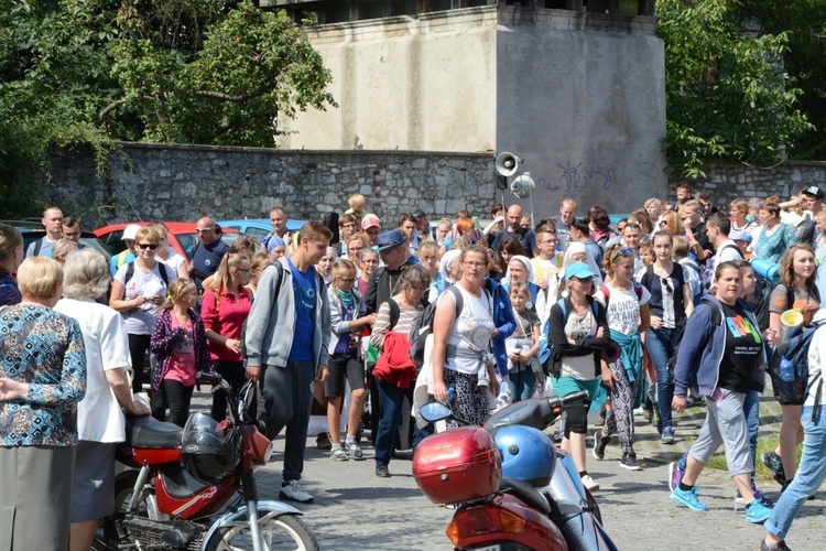 Pielgrzymi w gościnie w Strzelcach Opolskich