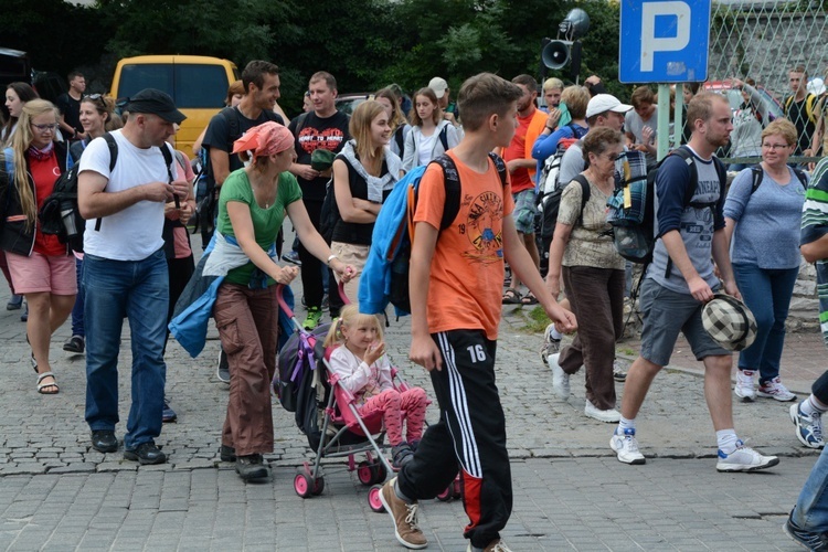 Pielgrzymi w gościnie w Strzelcach Opolskich