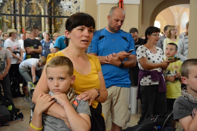 Pielgrzymi w gościnie w Strzelcach Opolskich