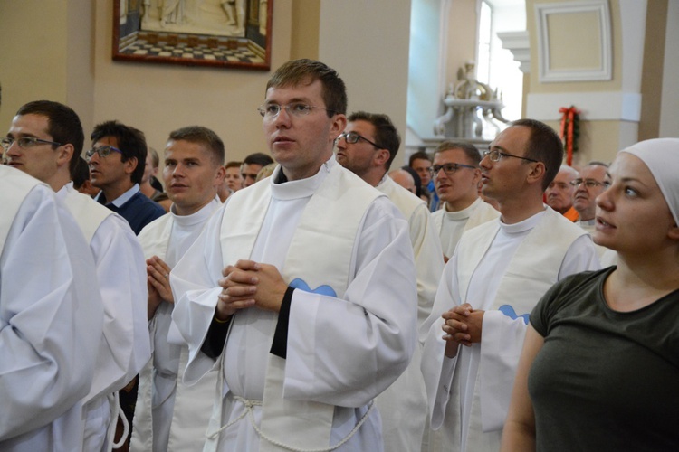 Pielgrzymi w gościnie w Strzelcach Opolskich