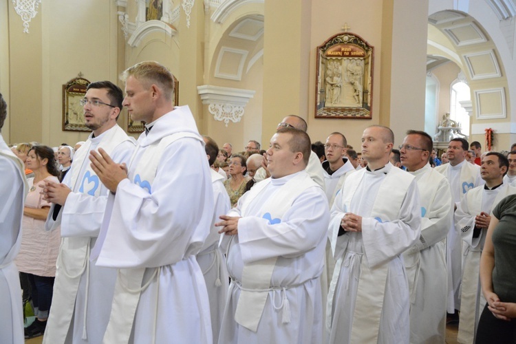 Pielgrzymi w gościnie w Strzelcach Opolskich