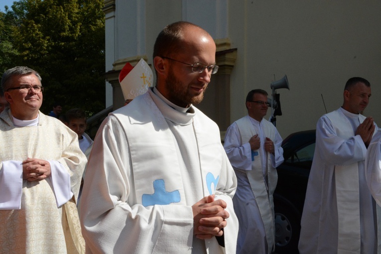 Pielgrzymi w gościnie w Strzelcach Opolskich