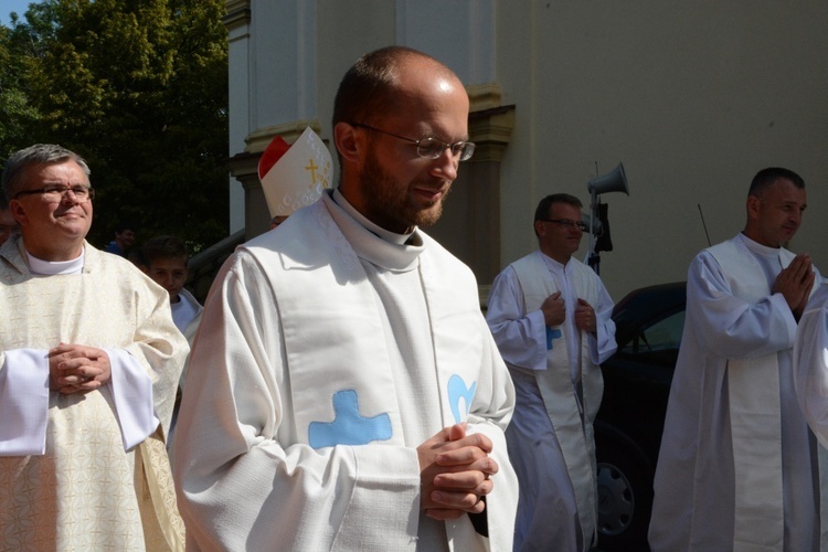 Pielgrzymi w gościnie w Strzelcach Opolskich